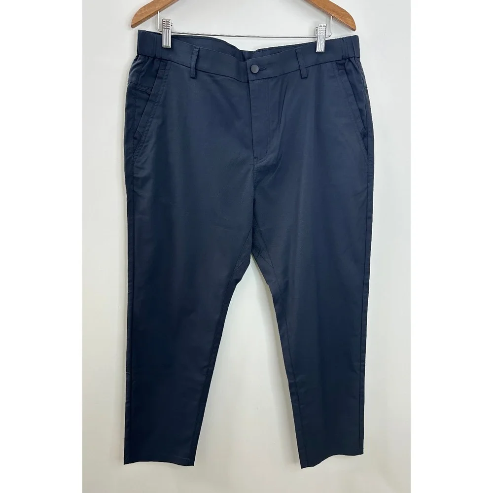 Jack Archer Jetsetter Tech Pants 36 x 28 Deep Blue Travel Performance Stretch - Picture 2 of 8